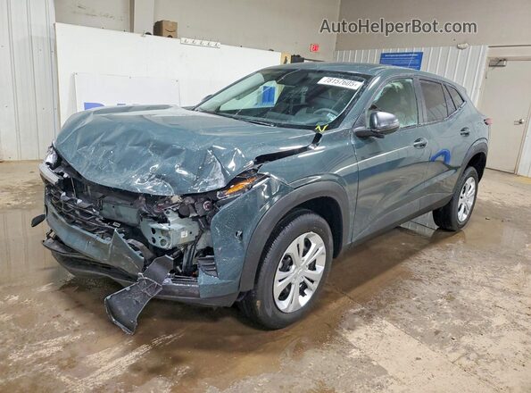 KL77LFEP0TC073299 2026 CHEVROLET TRAX Серый Передняя левая четверть