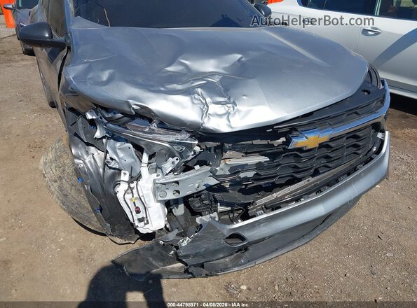 KL77LFEP1SC342943 2025 CHEVROLET TRAX Серебряный Вид щитка приборов