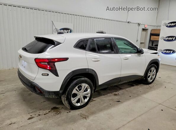 KL77LFEP3SC170785 2025 CHEVROLET TRAX White Trasero derecho