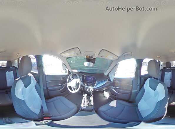 KL77LFEP8SC119086 2025 CHEVROLET TRAX Серый Панорамный вид салона 360°