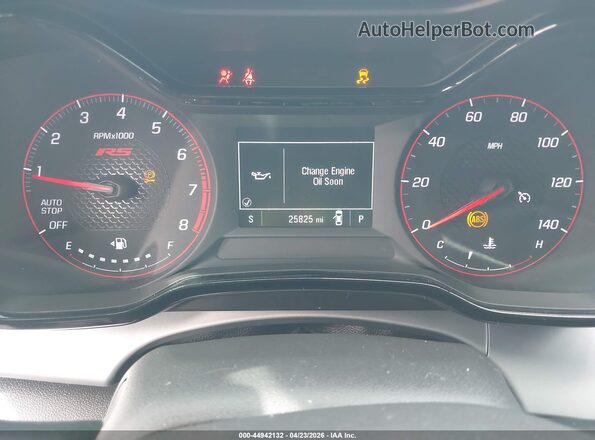 KL77LGEP0SC216062 2025 CHEVROLET TRAX Черный Вид задних сидений