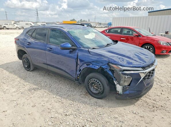 KL77LHE24RC136901 2024 CHEVROLET TRAX Blue წინა მარჯვენა