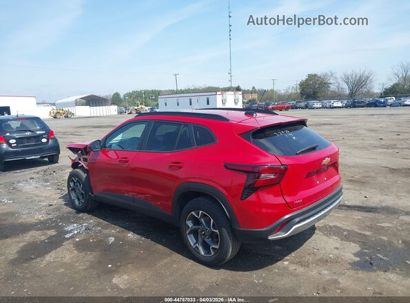 KL77LHEP0TC088784 2026 CHEVROLET TRAX Red უკანა მარცხენა