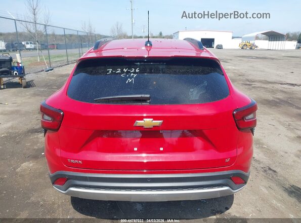 KL77LHEP0TC088784 2026 CHEVROLET TRAX Red 