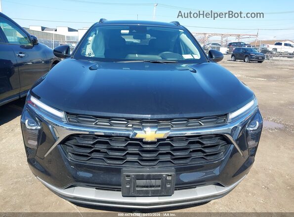 KL77LHEP2SC295692 2025 CHEVROLET TRAX Black ხელსაწყოთა პანელის ხედი