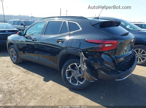 KL77LHEP2SC295692 2025 CHEVROLET TRAX Black უკანა მარცხენა