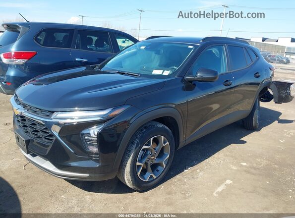KL77LHEP2SC295692 2025 CHEVROLET TRAX Black წინა მარცხენა ხედი სამი მეოთხედიდან
