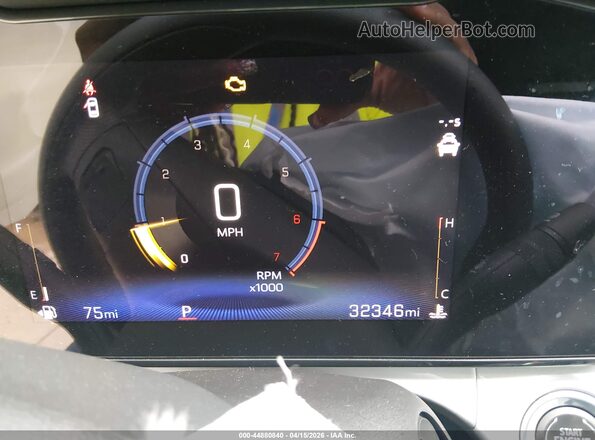 KL77LHEP3SC155943 2025 CHEVROLET TRAX Gray Вид задніх сидінь