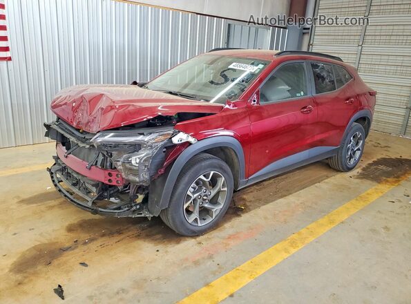 KL77LHEP4SC238197 2025 CHEVROLET TRAX Красный Передняя левая четверть