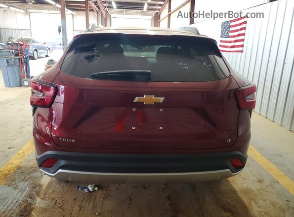 KL77LHEP4SC238197 2025 CHEVROLET TRAX Красный Вид сзади