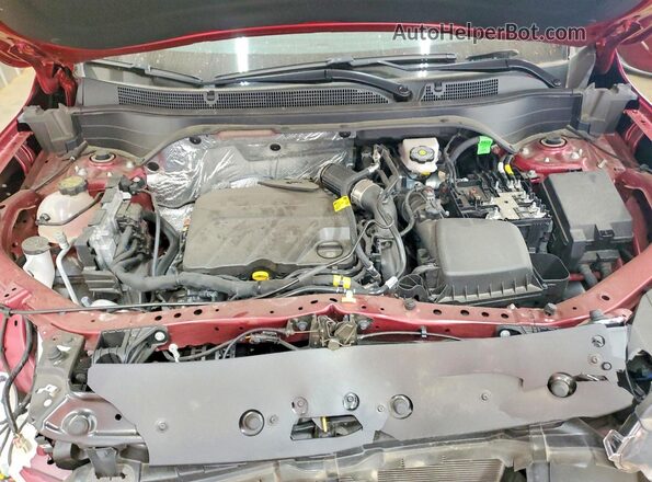 KL77LHEP4SC238197 2025 CHEVROLET TRAX Красный Вид подкапотного пространства