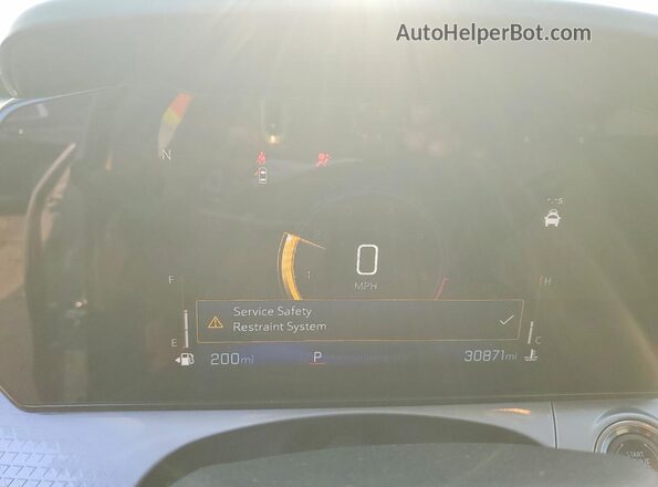KL77LHEP5SC191164 2025 CHEVROLET TRAX Серебряный Вид щитка приборов