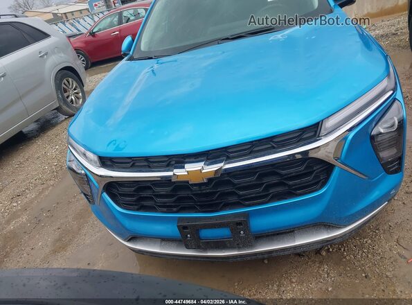 KL77LHEP5SC209551 2025 CHEVROLET TRAX Blue Սարքավորումների վահանակի տեսք
