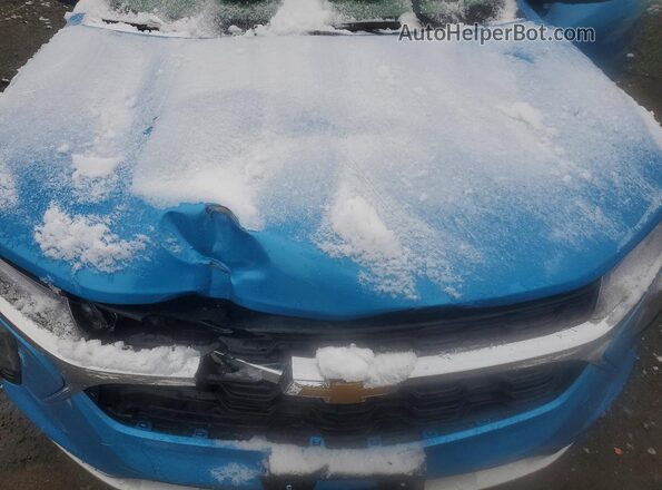 KL77LHEP5SC280863 2025 CHEVROLET TRAX Blue Вид підкапотного простору