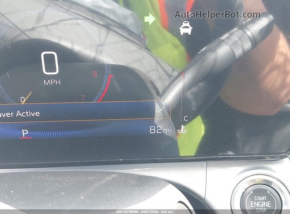 KL77LHEP6TC120752 2026 CHEVROLET TRAX Белый Вид щитка приборов