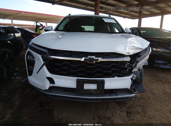 KL77LHEP7SC004491 2025 CHEVROLET TRAX Белый Вид щитка приборов