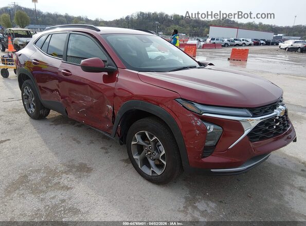 KL77LHEP9SC266917 2025 CHEVROLET TRAX Красный Передняя правая четверть