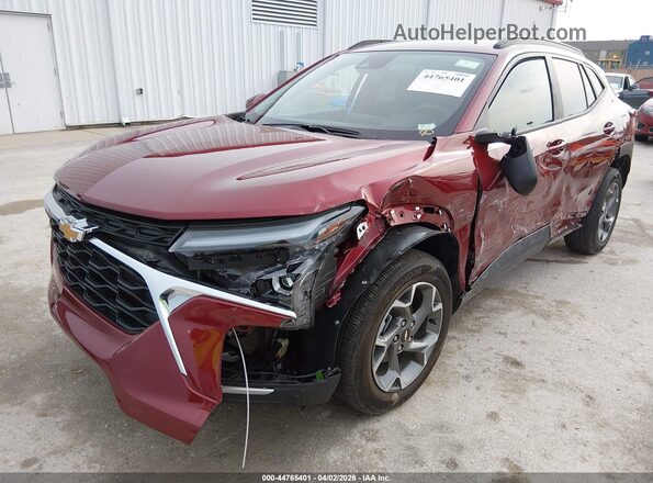 KL77LHEP9SC266917 2025 CHEVROLET TRAX Красный Вид спереди