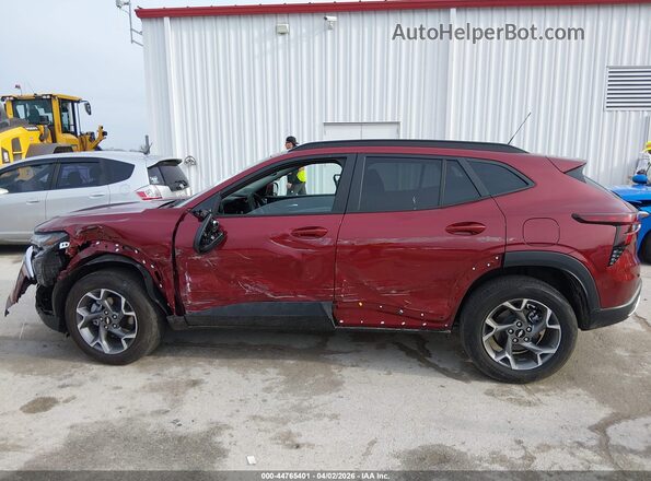 KL77LHEP9SC266917 2025 CHEVROLET TRAX Красный Панорамный вид салона 360°
