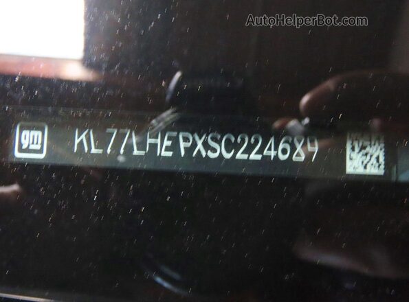 KL77LHEPXSC224689 2025 CHEVROLET TRAX Серебряный Вид задних сидений
