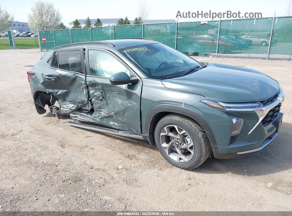 KL77LHEPXSC318569 2025 CHEVROLET TRAX Серый Передняя правая четверть