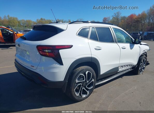 KL77LJEP2SC263218 2025 CHEVROLET TRAX Белый Задняя правая четверть