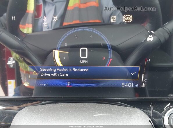 KL77LJEP8SC295977 2025 CHEVROLET TRAX Красный Вид задних сидений