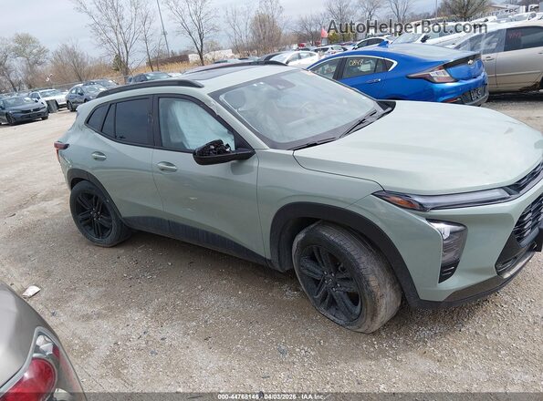 KL77LKE29RC097736 2024 CHEVROLET TRAX Green Вид задньої частини салону