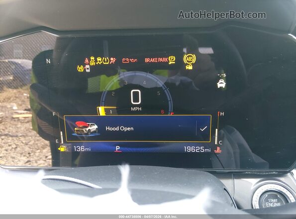 KL77LKEP0SC171210 2025 CHEVROLET TRAX Зеленый Вид задних сидений