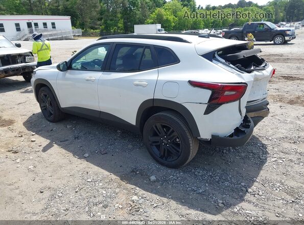 KL77LKEP4SC222174 2025 CHEVROLET TRAX White Задня ліва чверть