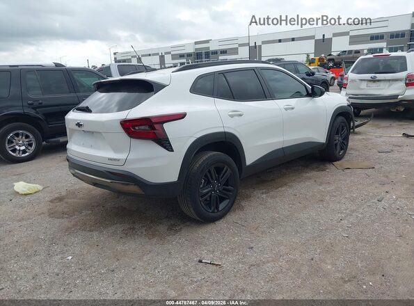 KL77LKEP7SC118116 2025 CHEVROLET TRAX Белый Задняя правая четверть