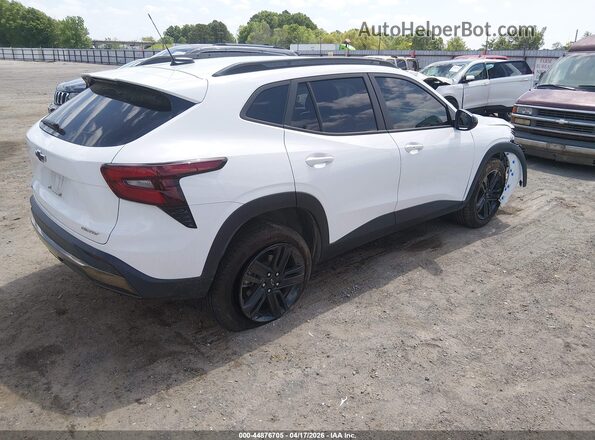 KL77LKEP9SC054032 2025 CHEVROLET TRAX White Trasero derecho