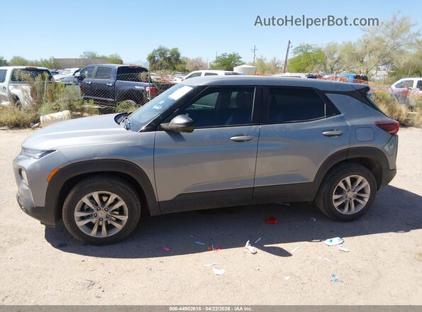 KL79MMS20PB106459 2023 CHEVROLET TRAILBLAZER Silver 