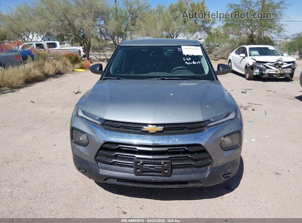 KL79MMS20PB106459 2023 CHEVROLET TRAILBLAZER Silver Vista interior trasera