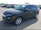 2022 Chevrolet Trailblazer Fwd Ls Black vin: KL79MMS26NB142833