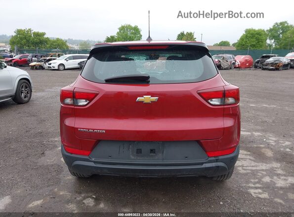 KL79MMS28MB140435 2021 CHEVROLET TRAILBLAZER Red 