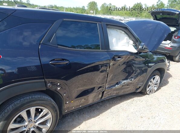 KL79MMS2XMB133843 2021 CHEVROLET TRAILBLAZER Blue Вид спереду