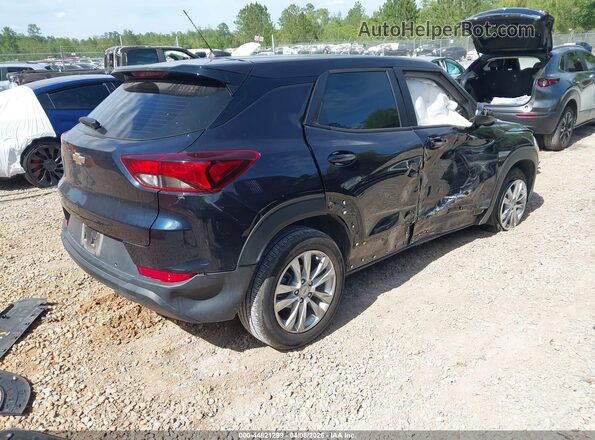 KL79MMS2XMB133843 2021 CHEVROLET TRAILBLAZER Blue Задня права чверть