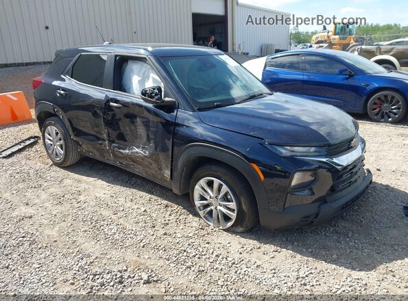 KL79MMS2XMB133843 2021 CHEVROLET TRAILBLAZER Blue Передня права чверть