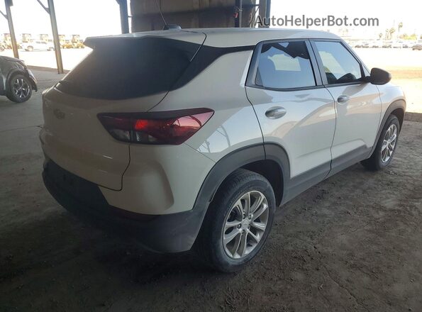 KL79MMSPXSB152269 2025 CHEVROLET TRAILBLAZER White Trasero derecho