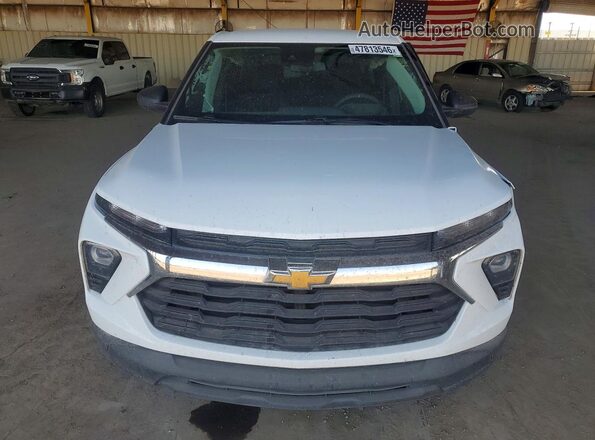 KL79MMSPXSB152269 2025 CHEVROLET TRAILBLAZER White Vista frontal