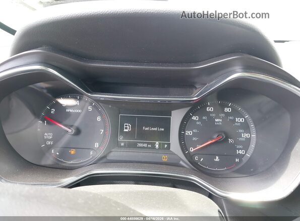 KL79MPS2XNB138978 2022 CHEVROLET TRAILBLAZER Red Widok tylnych siedzeń
