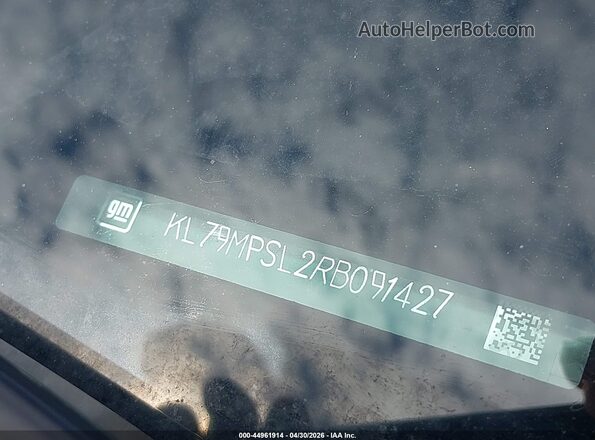 KL79MPSL2RB091427 2024 CHEVROLET TRAILBLAZER Белый Вид подкапотного пространства