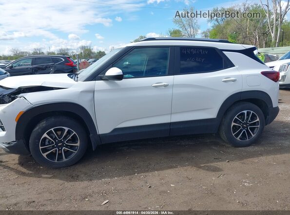 KL79MPSL2RB091427 2024 CHEVROLET TRAILBLAZER Белый Вид задней части салона