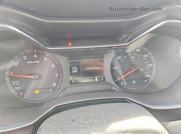 KL79MPSL3MB112763 2021 CHEVROLET TRAILBLAZER Black Widok zestawu wskaźników