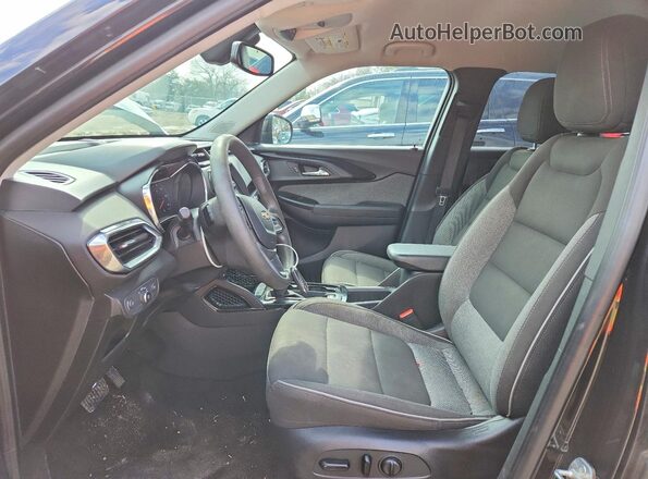 KL79MPSL3MB112763 2021 CHEVROLET TRAILBLAZER Black Widok wnętrza z przodu