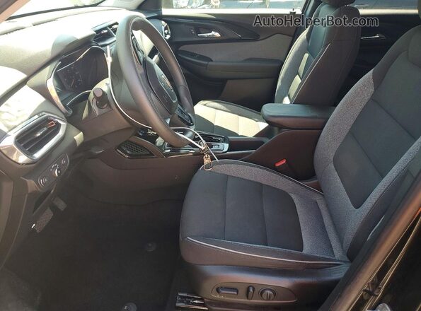 KL79MPSL3NB061086 2022 CHEVROLET TRAILBLAZER Black Widok wnętrza z przodu