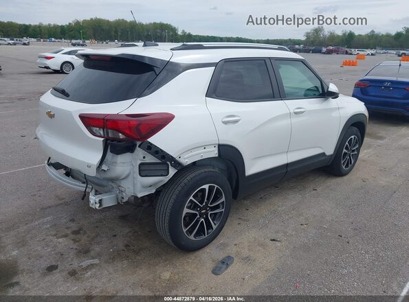 KL79MPSL4RB076377 2024 CHEVROLET TRAILBLAZER Белый Задняя правая четверть