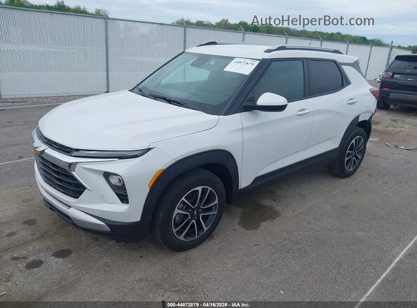 KL79MPSL4RB076377 2024 CHEVROLET TRAILBLAZER Белый Передняя левая четверть