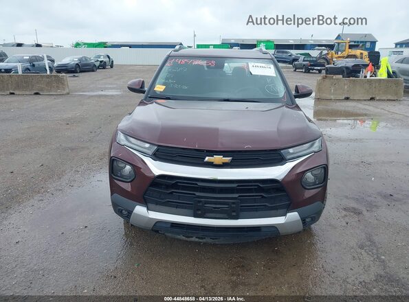 KL79MPSL6PB023726 2023 CHEVROLET TRAILBLAZER Brown Widok zestawu wskaźników